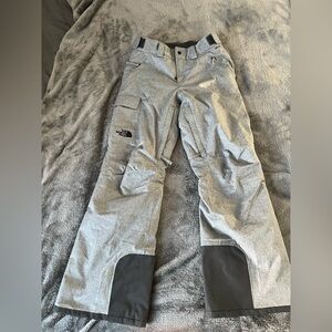 The North Face Women's Light Gray Ski Pants